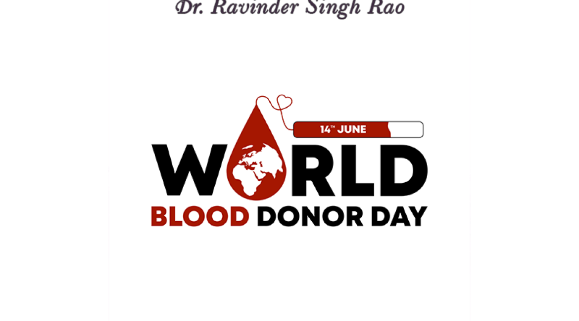 World Blood Donor Day 2024: Give Blood Give Life