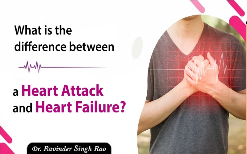 What is the Difference Between a Heart Attack and Heart Failure?